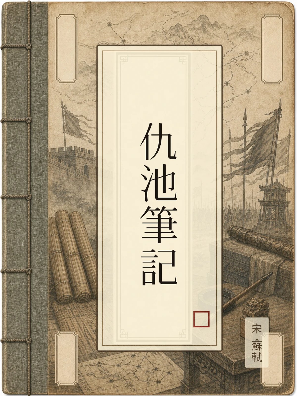 《仇池笔记》古籍封面
