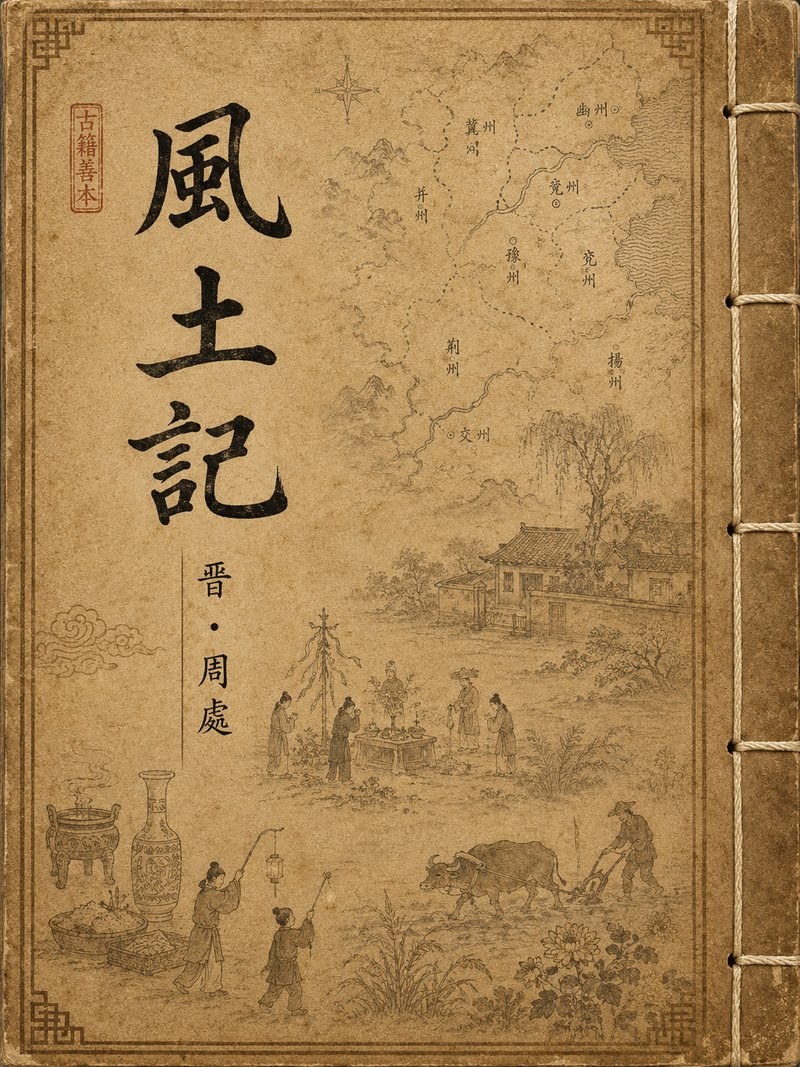 《风土记》古籍封面