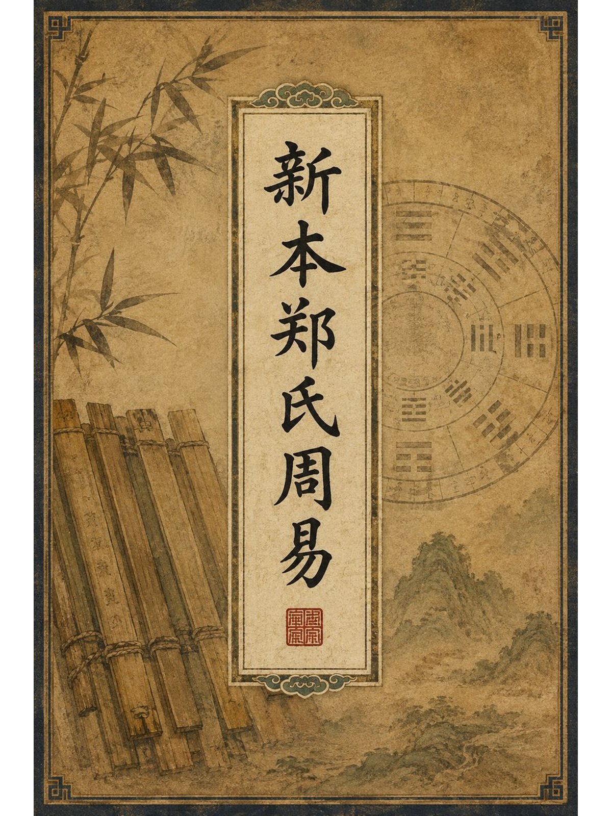 《新本郑氏周易》古籍封面
