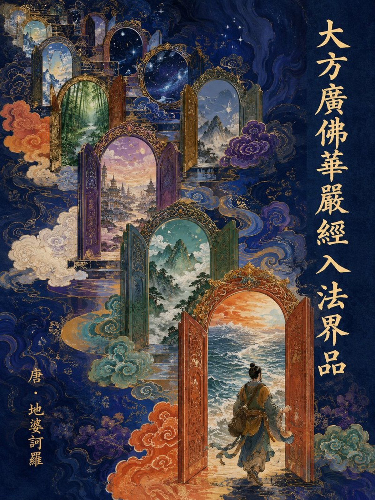《大方广佛华严经入法界品》古籍封面