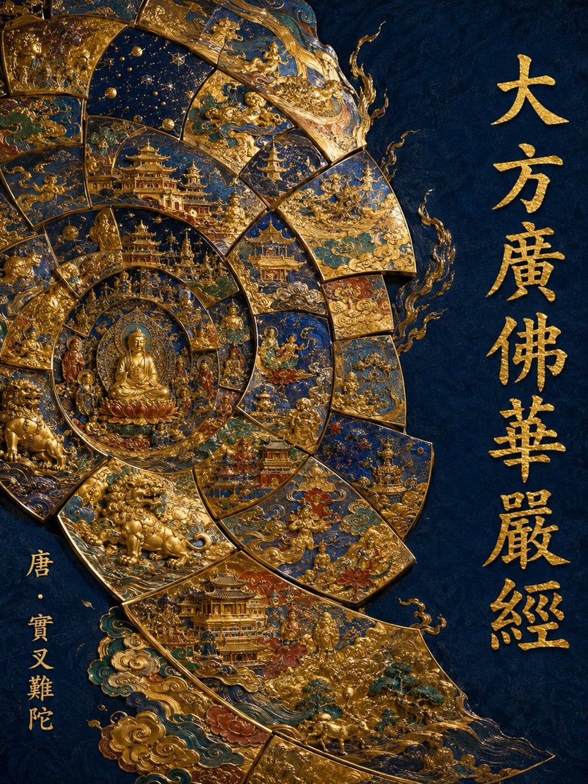 《大方广佛华严经》古籍封面
