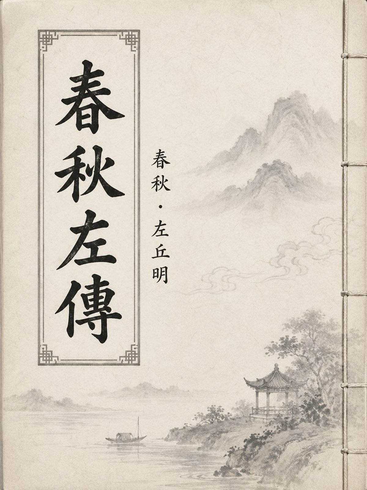 《春秋左传》古籍封面
