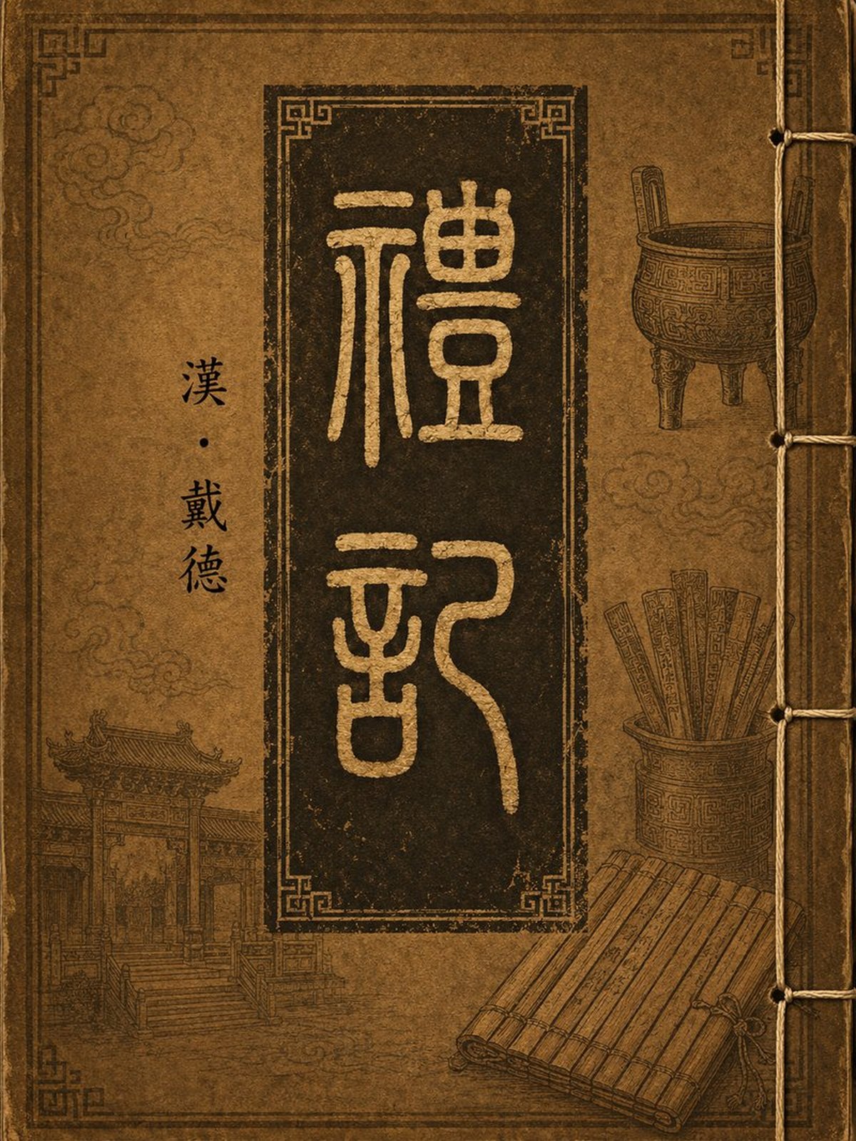 《礼记》古籍封面