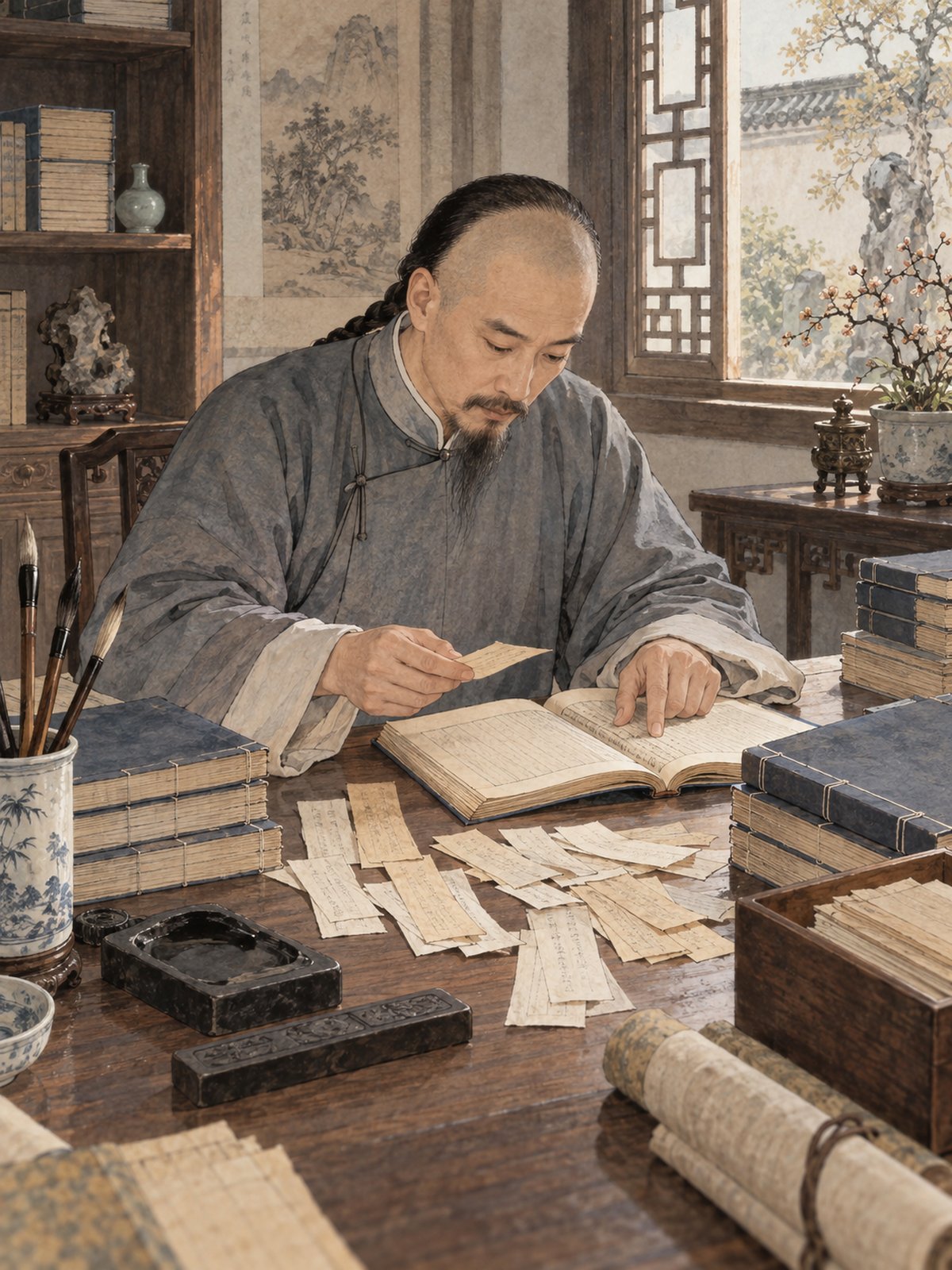 与《新本郑氏周易》核心内容相呼应的主题插图