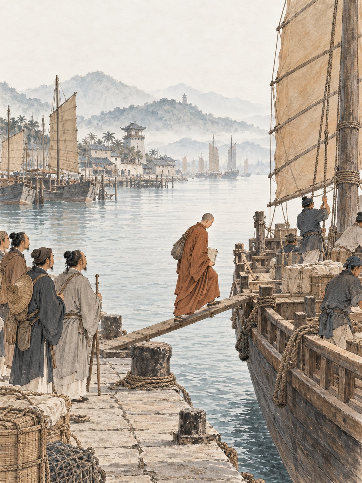 与《宋高僧传》核心内容相呼应的主题插图