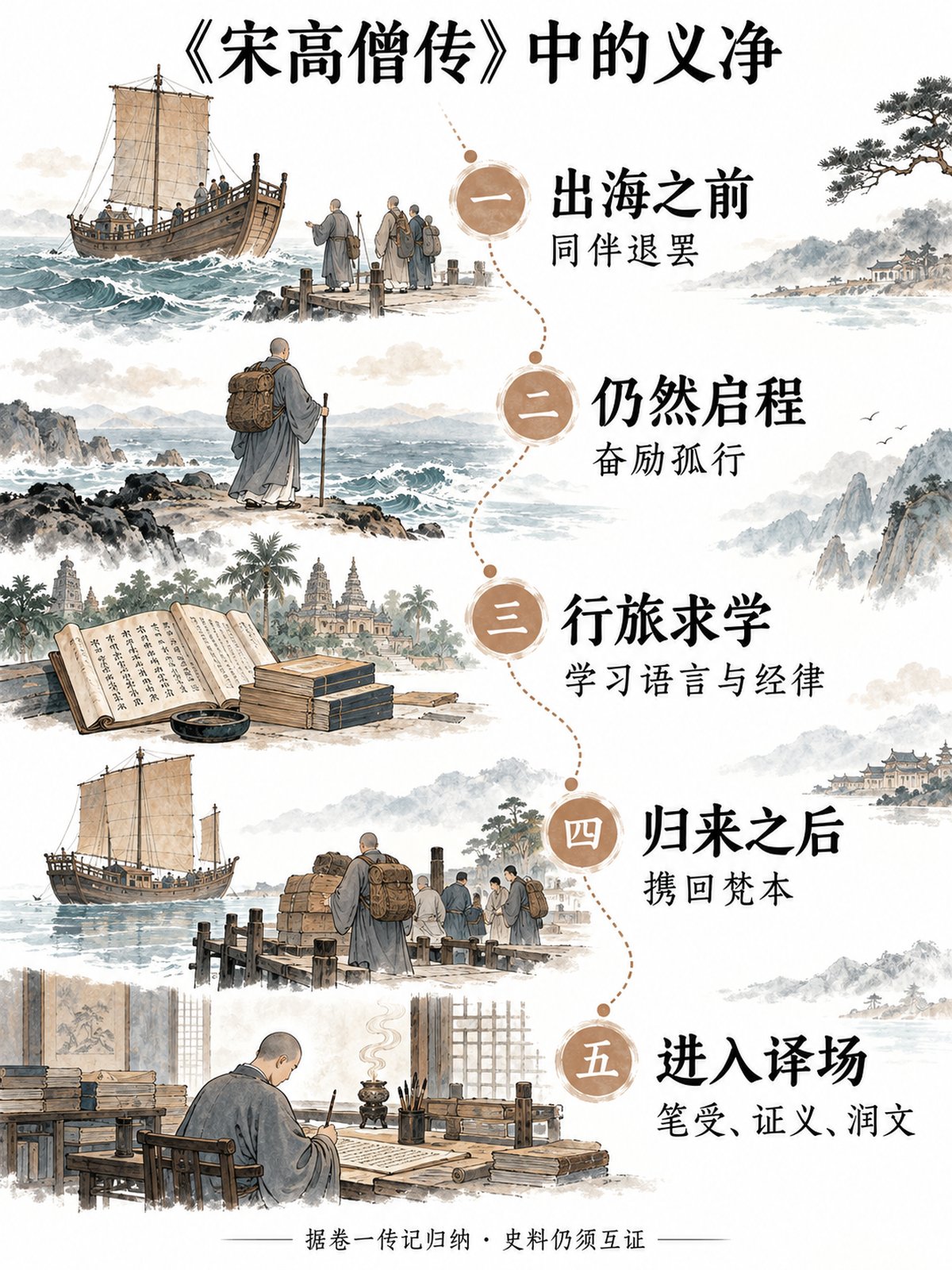 《宋高僧传》竖版专业思维导图